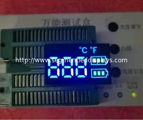 SMD แบบ Custom 7 เซ็กเมนต์ LED display สําหรับรถเย็นสีเขียวบริสุทธิ์