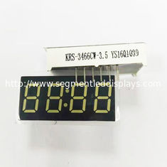 4 หลัก 7 เซ็กเมนต์ Mini นำ Clock จอแสดงผล 0.36 นิ้ว ขั้วบวก White