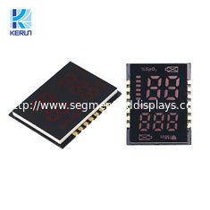 จอแสดงผล LED หลอด LED เจ็ดเซกเมนต์บางเฉียบสำหรับ Oximeter อุปกรณ์เพื่อสุขภาพ