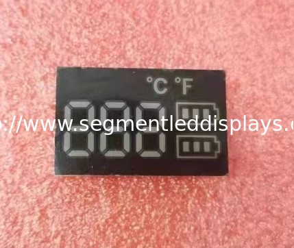 SMD แบบ Custom 7 เซ็กเมนต์ LED display สําหรับรถเย็นสีเขียวบริสุทธิ์